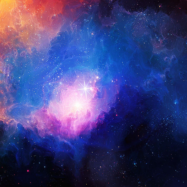 papers.co-mn48-space-aurora-art-star-illust-blue-rainbow-wallpaper