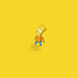 papers.co-af48-hi-i-am-bart-simpsons-minimal-cartoon-1-wallpaper