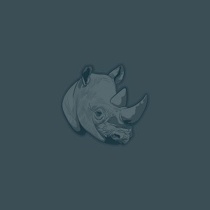 papers.co-aj52-thoughtful-rhino-blue-minimal-illust-art-1-wallpaper