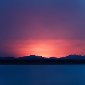 papers.co-mf70-sunset-lake-mountain-dark-night-1-wallpaper