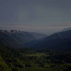 papers.co-mh51-peaceful-mountain-dark-town-house-sunny-sky-nature-1-wallpaper