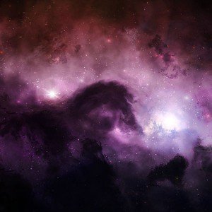 papers.co-mj63-illuminating-space-red-star-galaxy-art-1-wallpaper